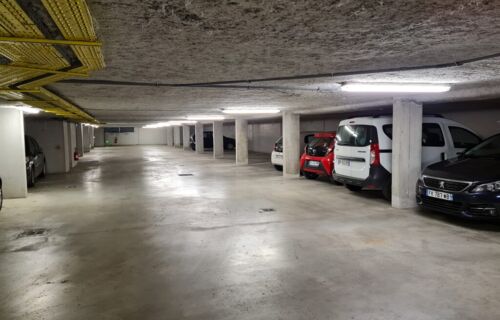 Parking en sous-sol dans résidence sécurisée neuve Lyon 7