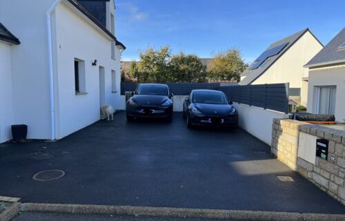 Parking proche aéroport de Brest/Guipavas sous vidéo surveillance