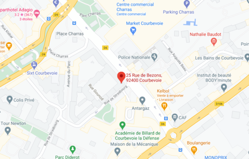 Grande place de parking en sous-sol sécurisée à Courbevoie