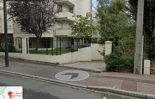 place de parking en sous sol sécurisé