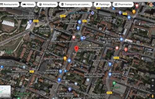1 PLACE DE PARKING FACE DU METRO DE MONTROUGE