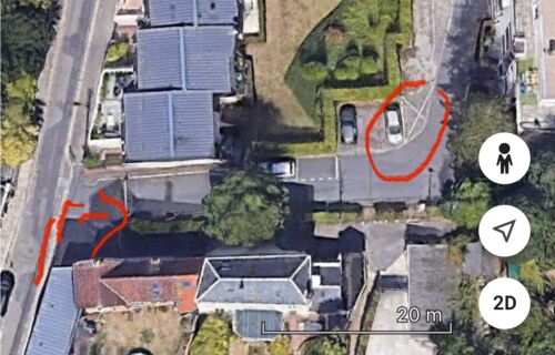 Parking à 12 minutes à pieds de la Gare
