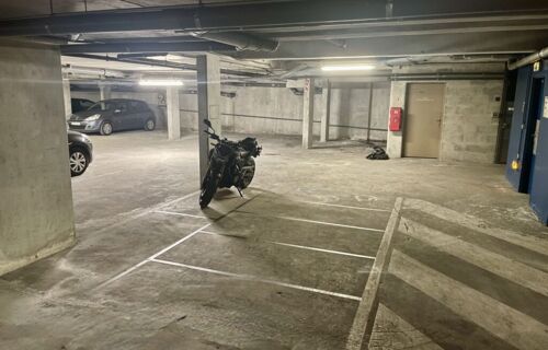 Parking motos/scooters - Tram C Emile Counord
