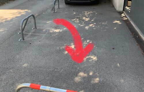 Place parking impasse privée