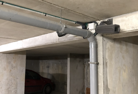 Place de parking en sous sol avec vidéo protection et gardien