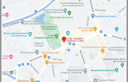 Place de parking à TOULOUSE centre