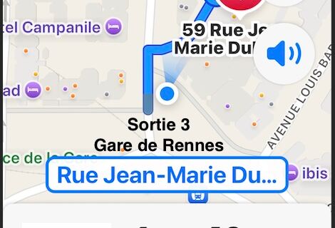 Parking sécurisé à 1' de la Gare de Rennes