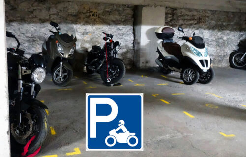 Parking Moto / 2 roues - 75018-Ernestine - POINT D'ANCRAGE