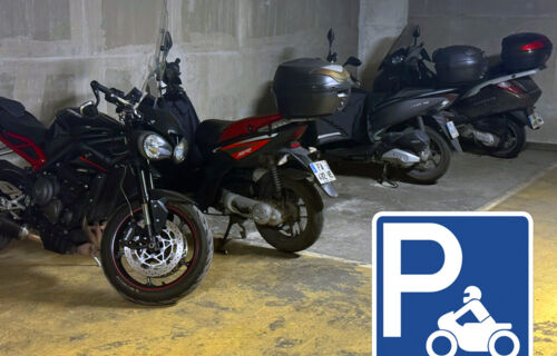 Parking Moto / 2 roues sécurisé - Stalingrad