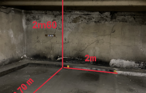 Place de parking – Gare du Nord / Rue de Dunkerque
